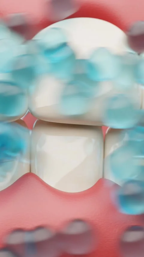 Teeth whitening and cleaning Stock-Footage 278672467