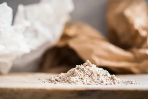 Teff flour ready for cooking Stock Photos