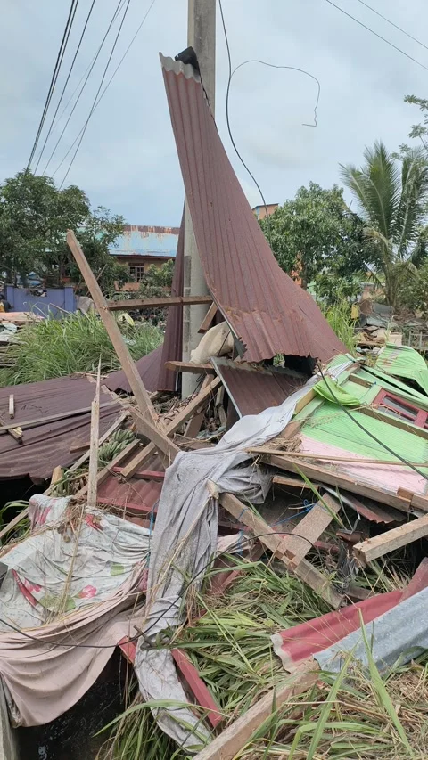 Tegal Flood Video stock 232355997