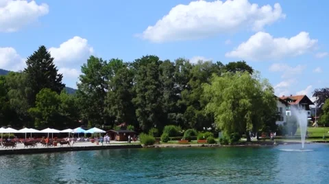Tegernsee, upper bavaria, germany Stock Footage 40414042