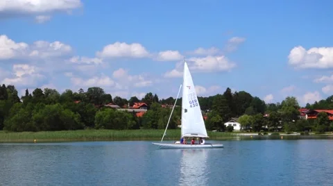Tegernsee, upper bavaria, germany Stock Footage 40414099