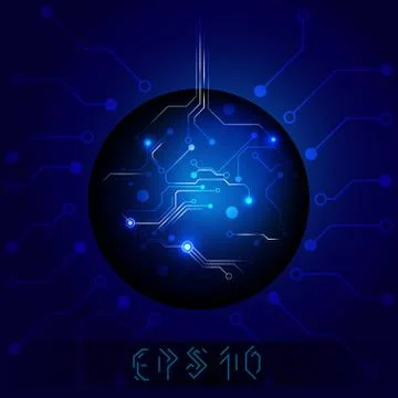 Tehnoball Stock Illustration