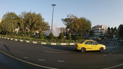 Tehran Imam Khomeini square Stock Footage 88920995