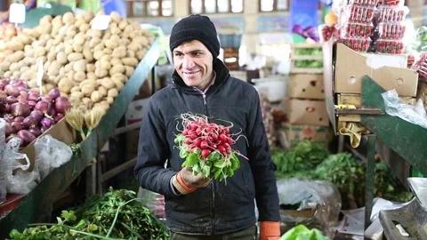 Tehran Tajrish Bazaar Market - Iran Stock Footage 79734587