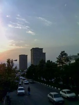 Tehran View Stock Photos
