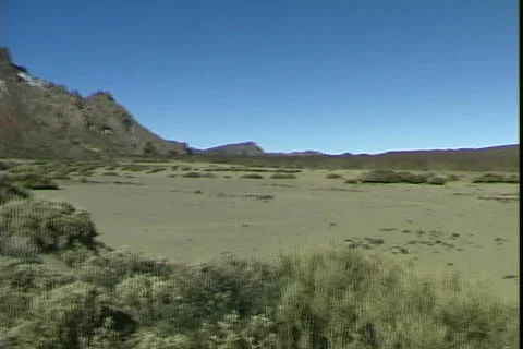 Teide Caldera-pan Stock Footage 820673