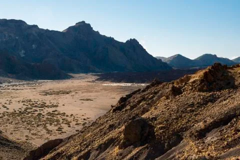 Teide, mountain landscape Stock Photos