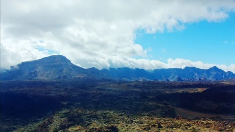 Teide-nationalpark-clouds-timelapse Video stock 85476079