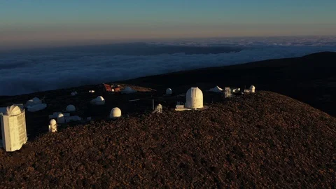 Teide observatory Stock Footage 111533926