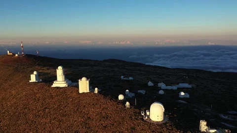Teide observatory Stock Footage 111535830