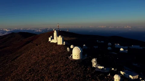 Teide observatory Stock Footage 111536163
