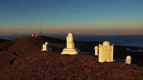 Teide observatory Stock Footage 111536547