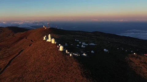 Teide observatory Stock Footage 111537097