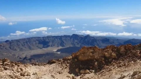 Teide volcano Stock Footage 319440025