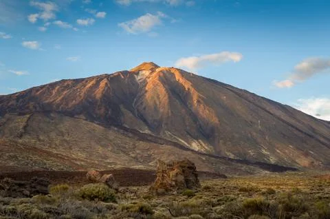 Teide volcano landscape 写真素材