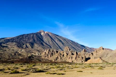 Teide volcano landscape Foto stock
