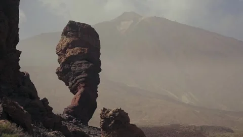Teide vulcano in Tenerife island Stock Footage 334268047
