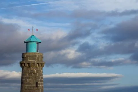 Teignmouth lighthouse Stock Photos