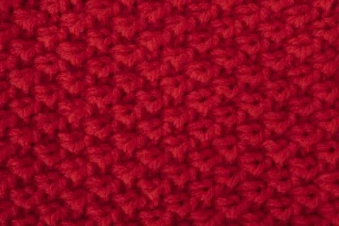 Tejido de lana color rojo fondo Stock Photos