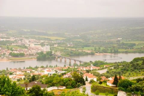 Tejo, tagus river valley Foto stock