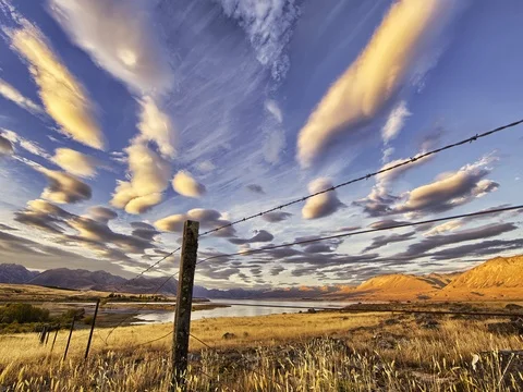 Tekapo-sunset-day-1-seq-2-hdr-4k-prores Stock Footage 76982277