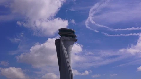 Teknofest Aviation and Space Technology Festival at the new airport of the city Stock Footage 96007593
