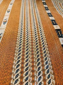 Teksture Batik java indonesian 2 Stock Photos