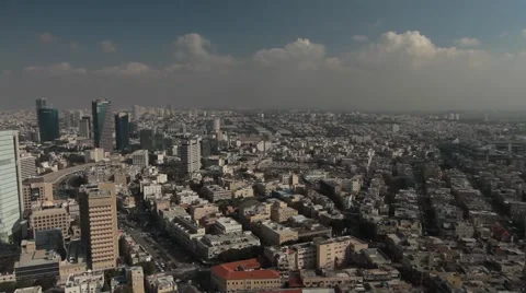 Tel Aviv from above 動画素材 40298911