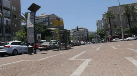 Tel Aviv afternoon Stock Footage 41860732