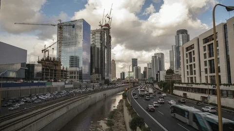 Tel Aviv Ayalon hyperlapse 0119 1 Vidéo 102133795