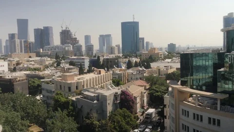 Tel-Aviv cityscape Stock Footage 79962131