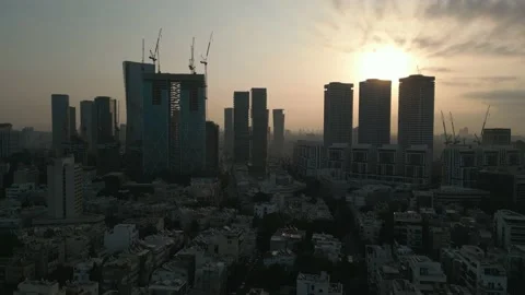 Tel Aviv Sunrise Stock Video Footage | Royalty Free Tel Aviv Sunrise ...