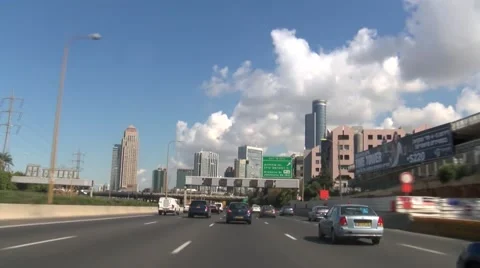 Tel Aviv highway exit Vidéo 53449279