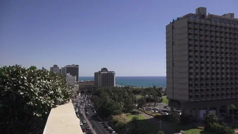 Tel Aviv Israel Ocean 스톡 동영상 69715519
