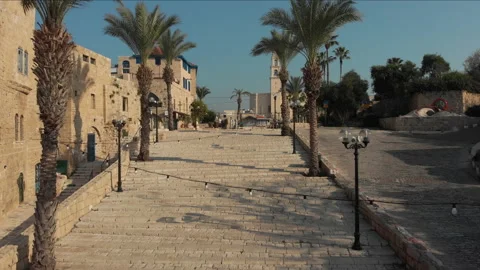 Tel Aviv, Jaffa. top view. Stock Footage 147429259