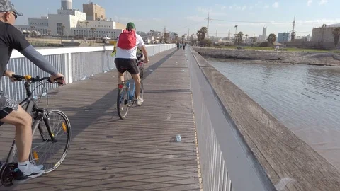 Tel Aviv Marathon 2019 Stock Footage 111345459