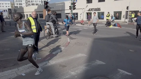 Tel Aviv Marathon 2019 Stock Footage 111394501