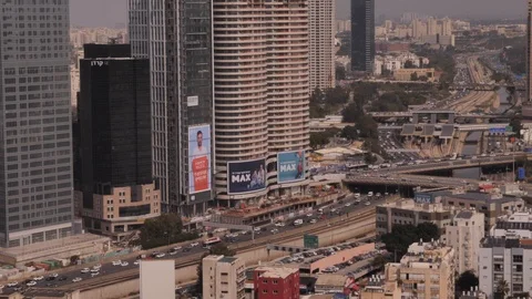Tel Aviv Metropolitan Stock Footage 104344634