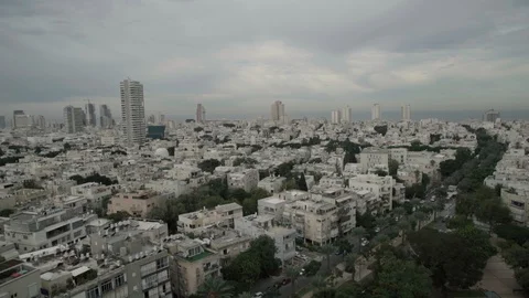 Tel Aviv Skyline Stock-Footage 126418031