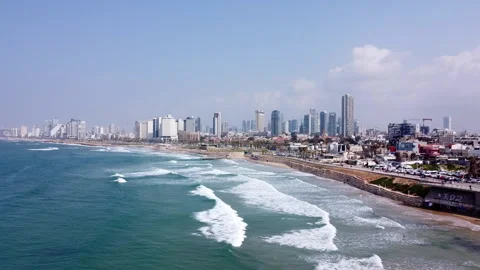 Tel Aviv Skyline Video stock 227709716