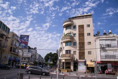 Tel aviv streets Stock Photos