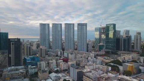 Tel Aviv Sunset Coast 動画素材 331278632