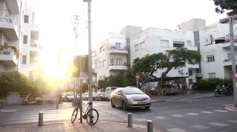Tel Aviv Tent protest 7 스톡 동영상 10713295
