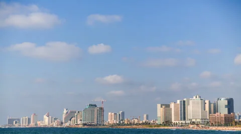 Tel Aviv Time Lapse Vidéo 34277854