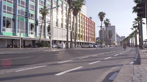 Tel Aviv time lapse Stock Footage 77676194