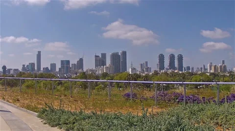 Tel Aviv view of the city2 Stock Footage 50409265