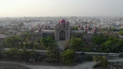 telangana high court building push in Stock Video Pond5