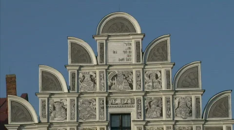 Telc - UNESCO heritage Stock Footage 695217