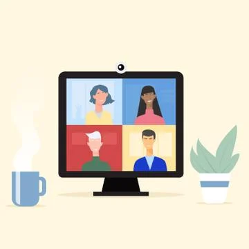 Tele ad Stock Illustration