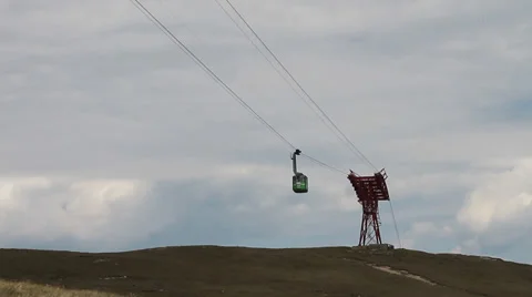 Telecabin ascending Video stock 29163004